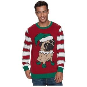 Pug Dog Ugly Christmas Sweater